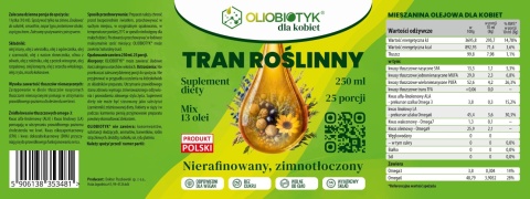 OLIOBIOTYK® DLA KOBIET 250ml